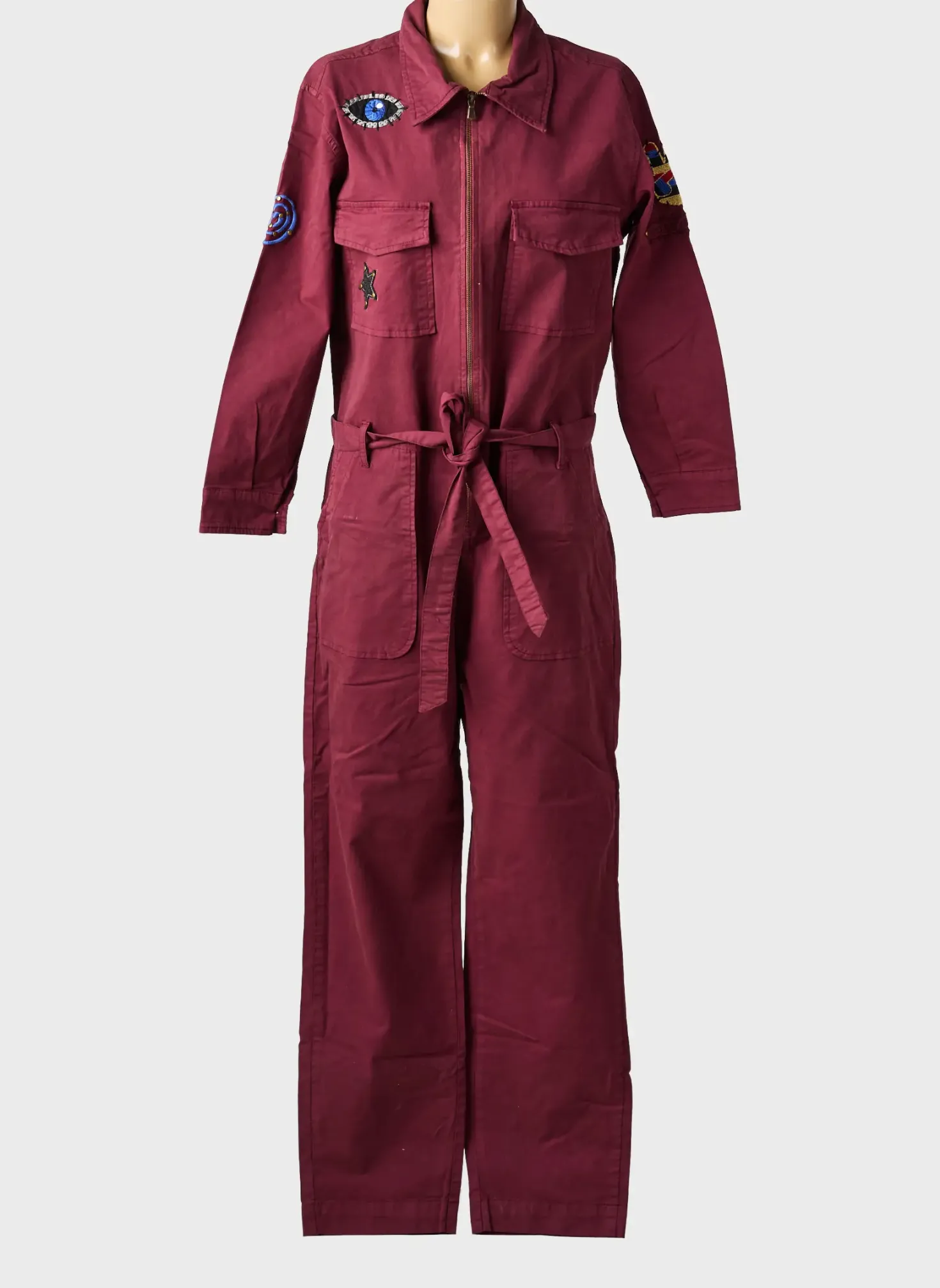 Combi-pantalon Rose Garden Violet Manches Longues