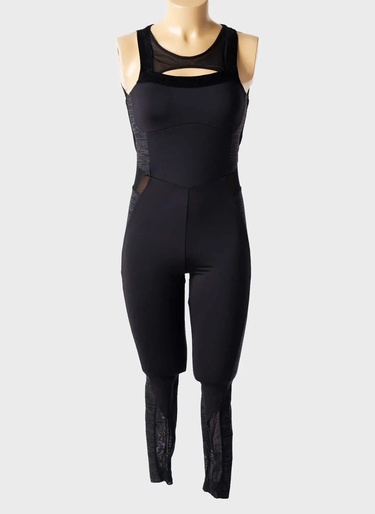 Combi-pantalon Sans Marque Noir Sans Manche