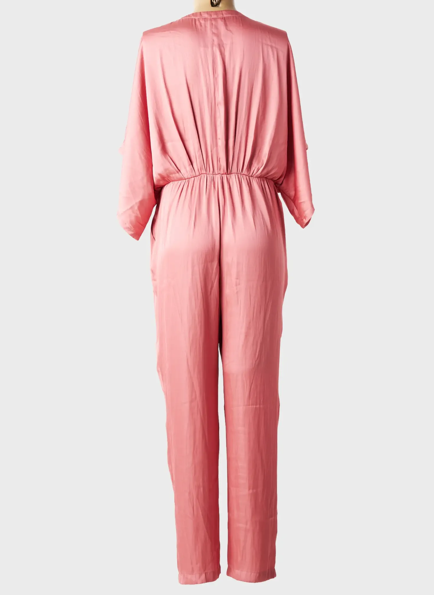 Combi-pantalon See U Soon Rose Manches Courtes