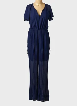 Combi-pantalon Tiffosi Bleu Manches Courtes