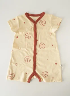 Combishort Hello Elaé Beige Manches Courtes