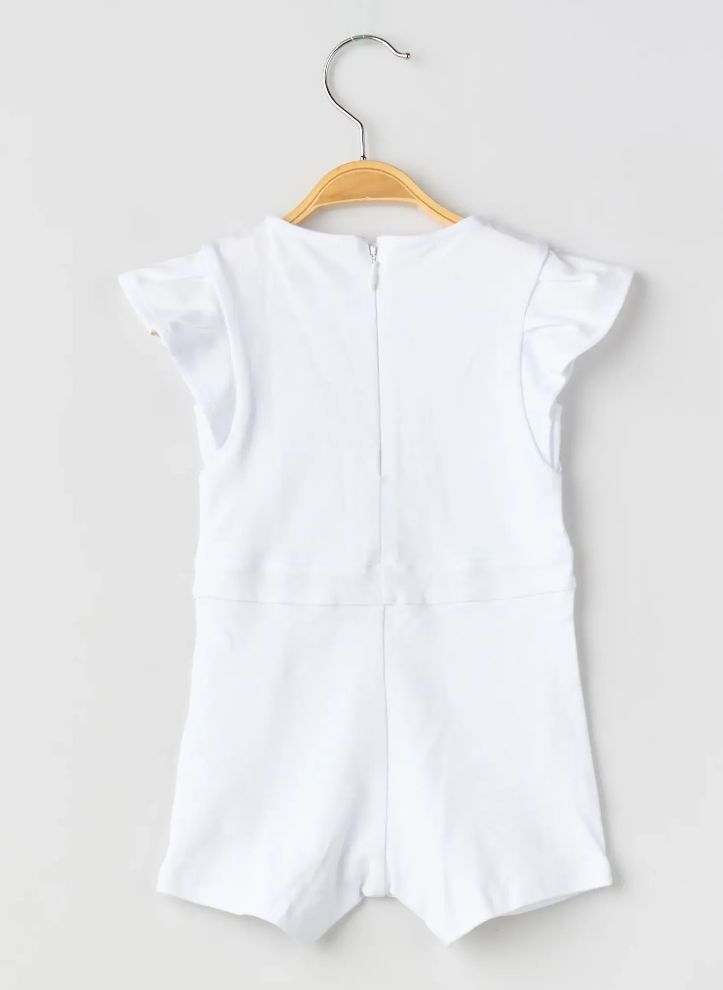 Combishort Karl Lagerfeld Blanc Manches Courtes