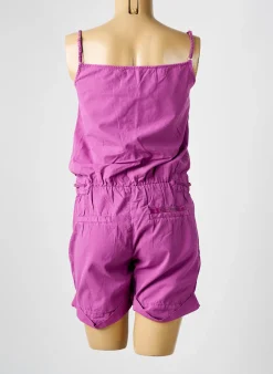Combishort Le Temps Des Cerises Violet Fines Bretelles