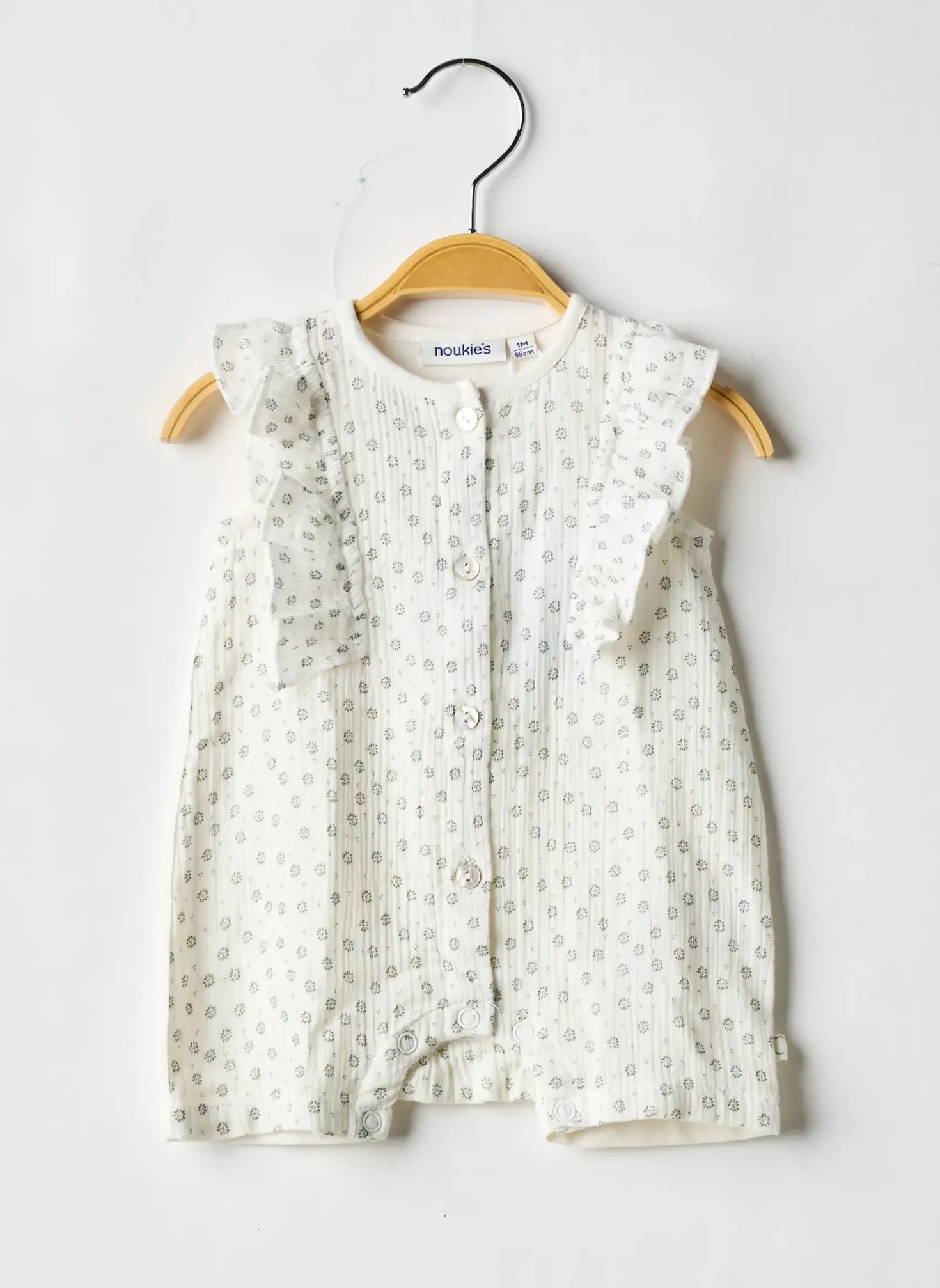 Combishort Noukie's Blanc Manches Courtes