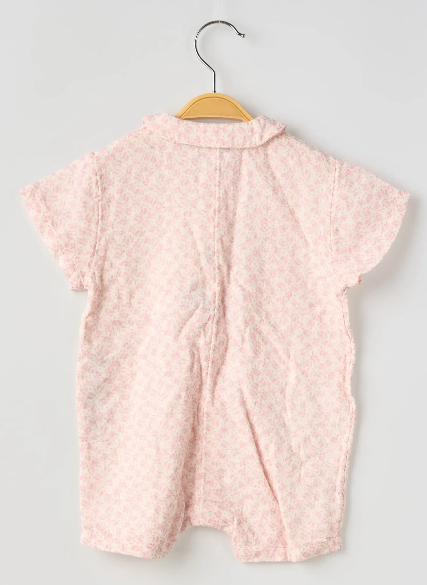 Combishort Petit Bateau Rose Manches Courtes