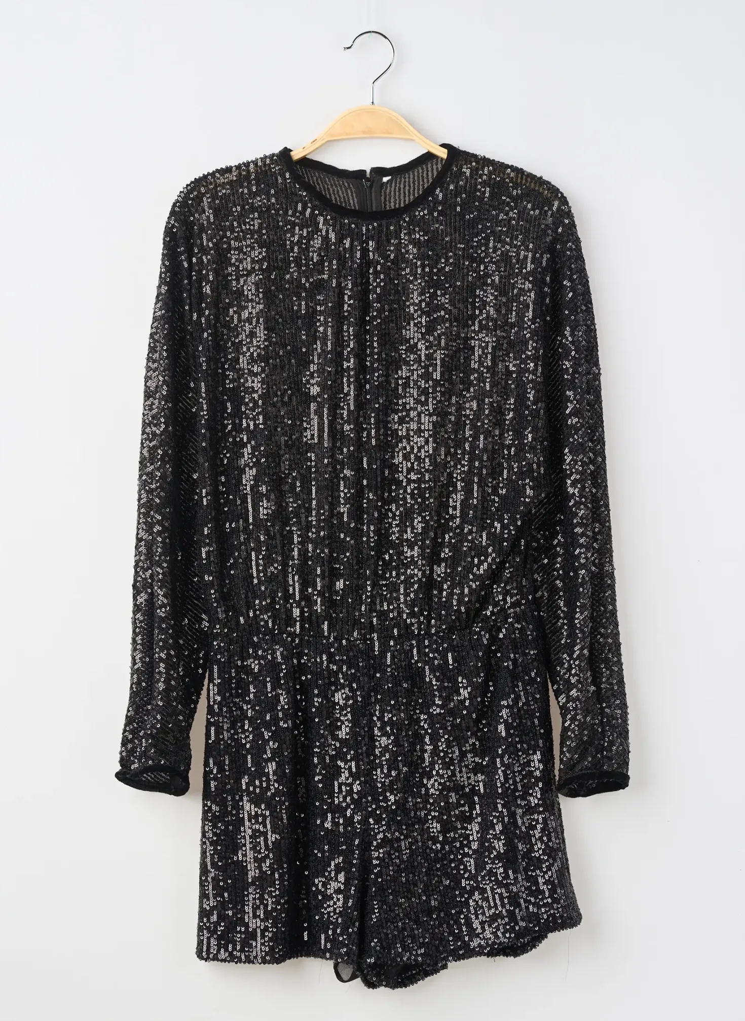 Combishort Sans Marque Noir Manches Longues