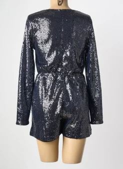 Combishort Tiffosi Bleu Manches Longues