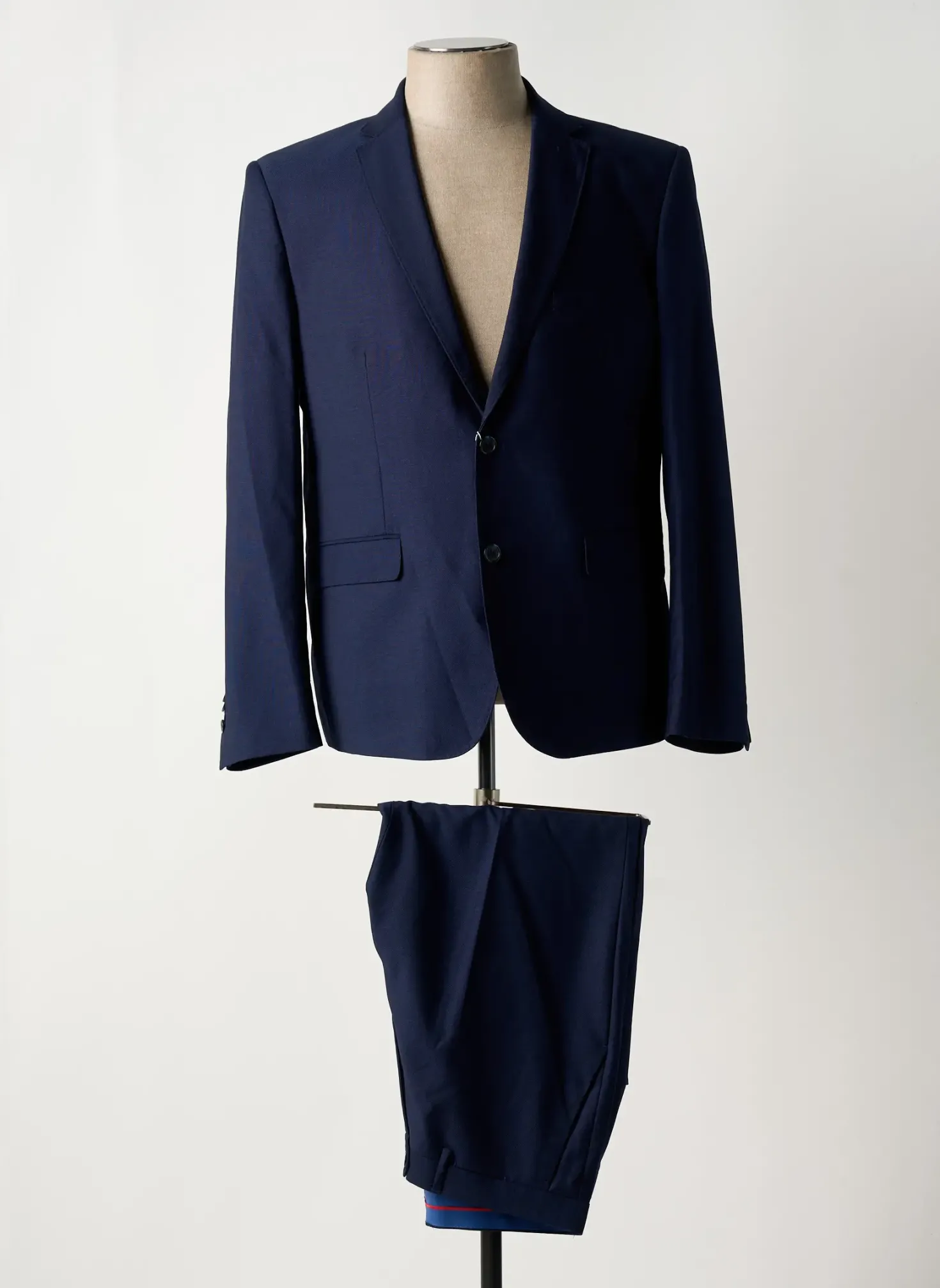 Costume De Ville Dos Galgos Bleu