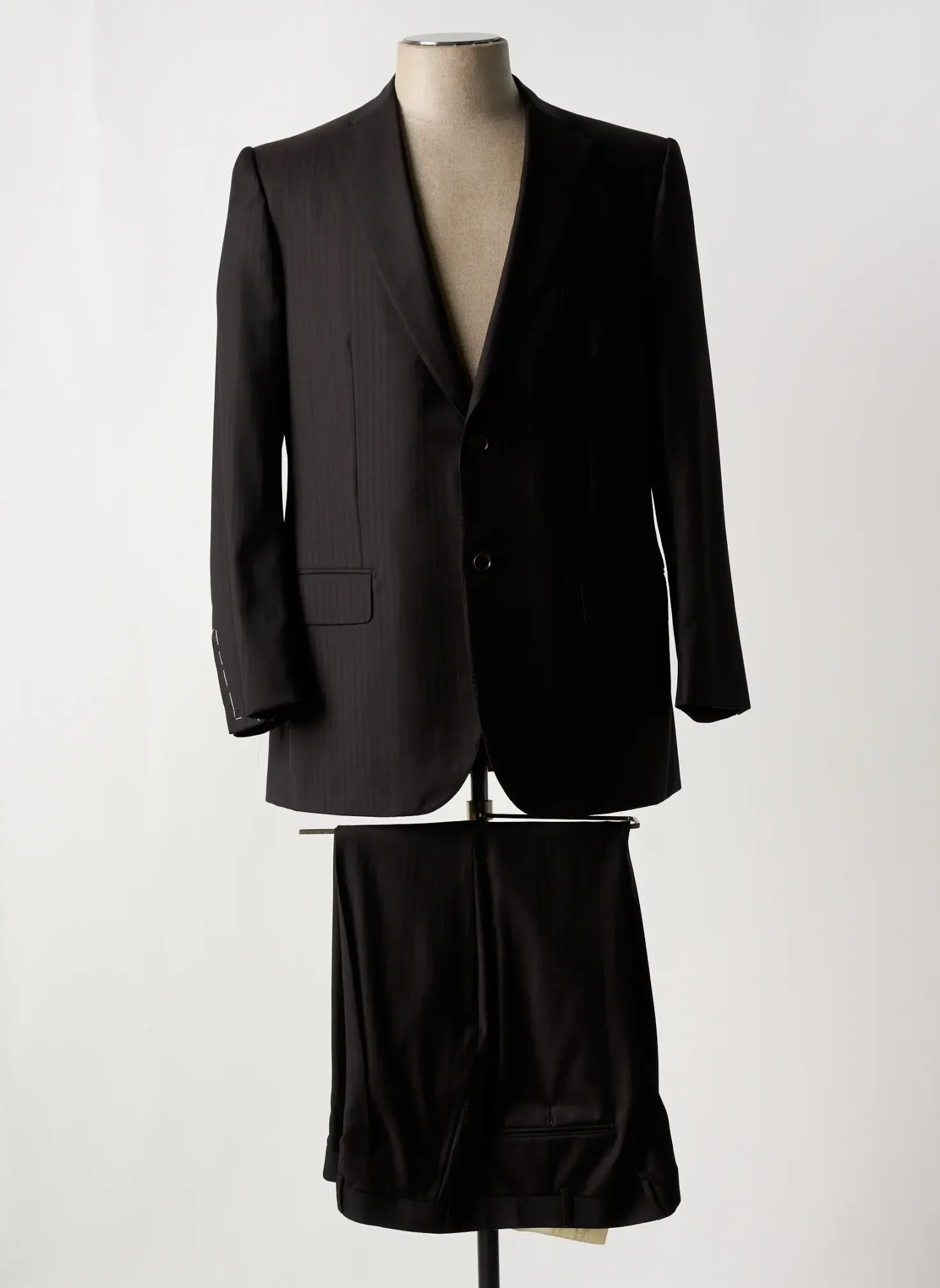 Costume De Ville Isaia Napoli Marron
