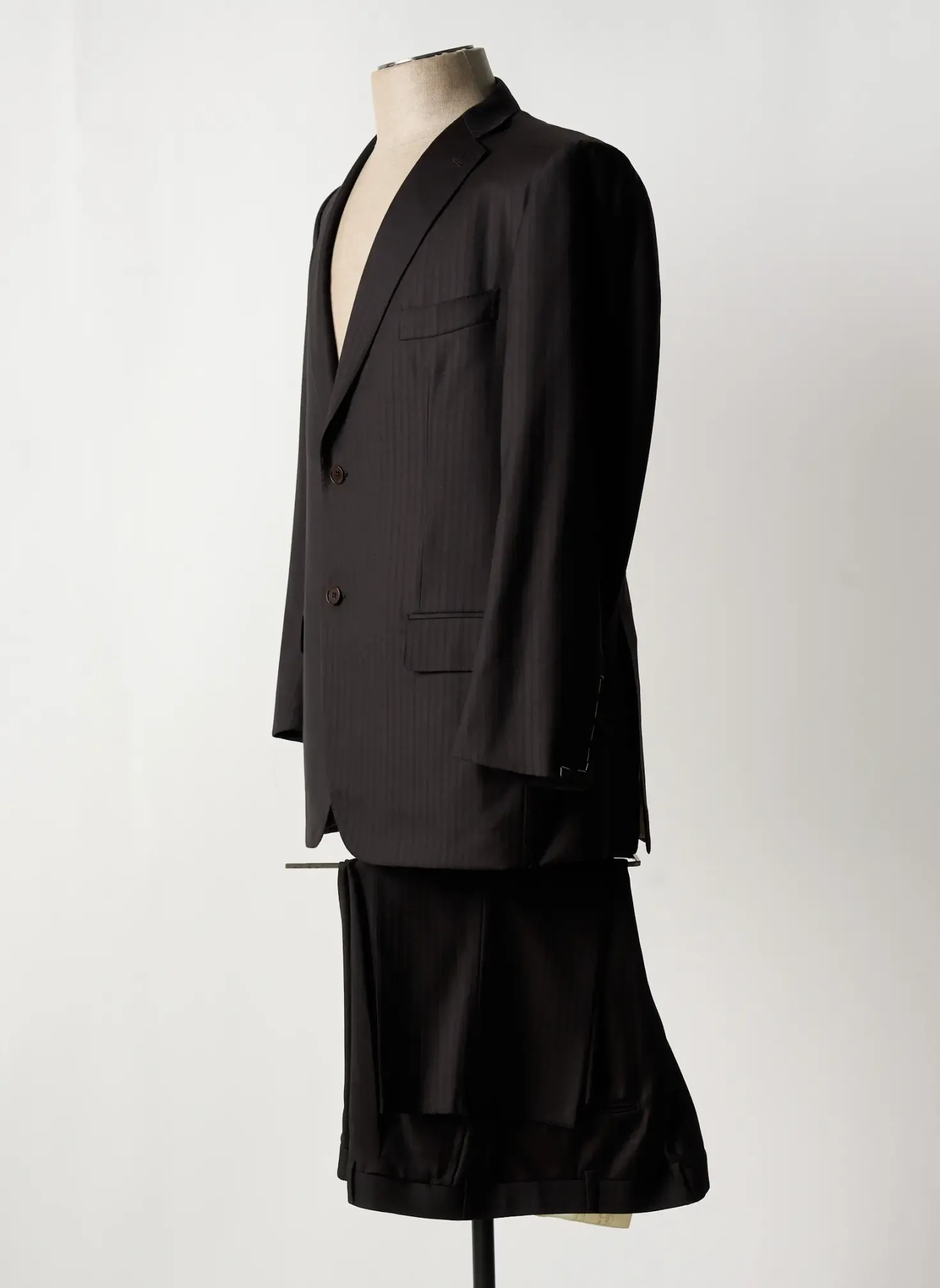 Costume De Ville Isaia Napoli Marron