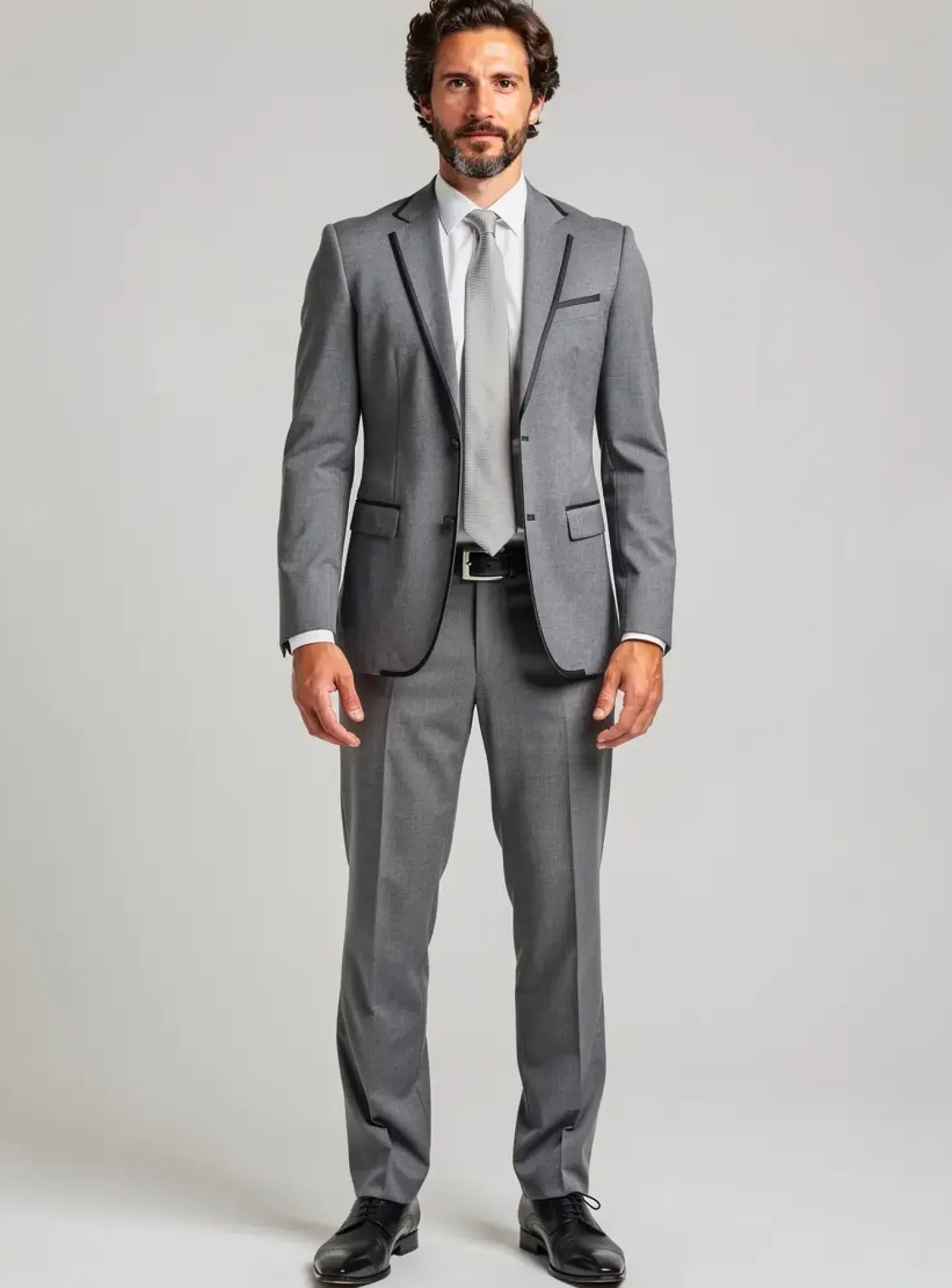 Costume De Ville Moschino Gris