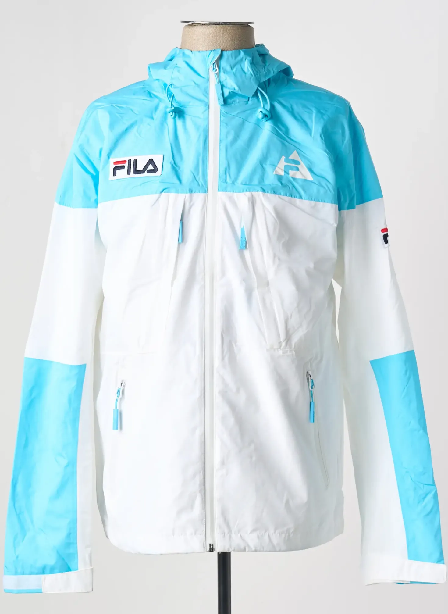 Coupe-vent Fila Bleu A Capuche