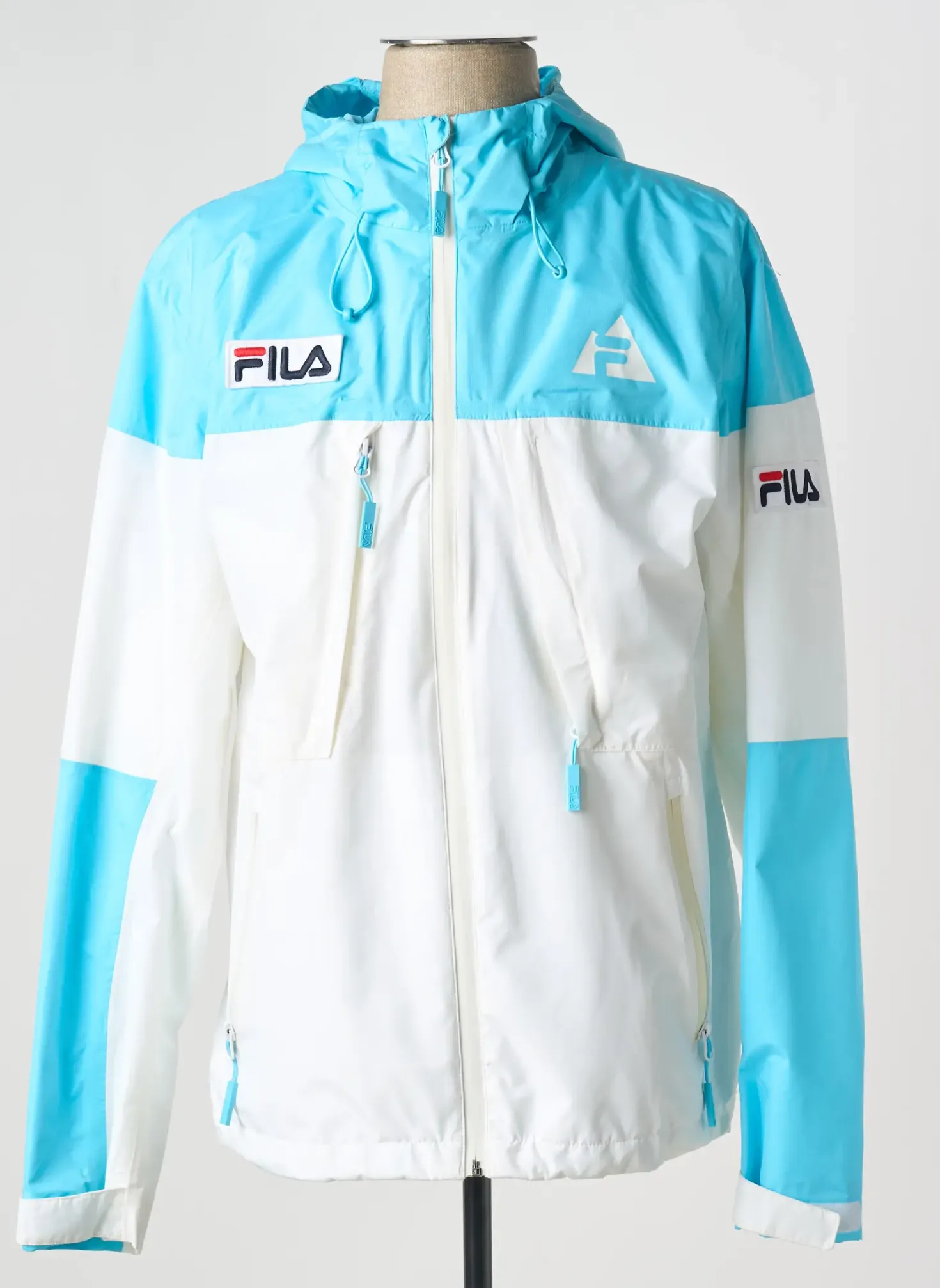 Coupe-vent Fila Bleu A Capuche