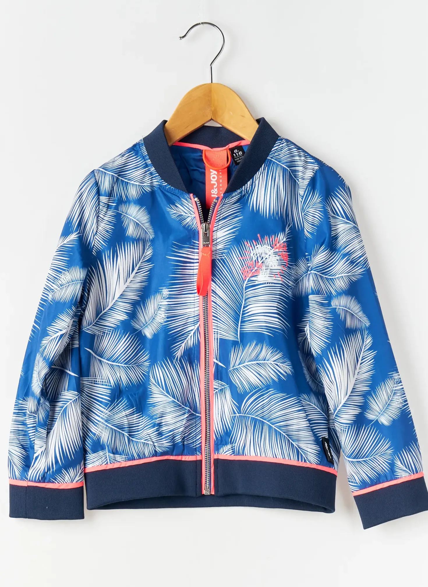 Coupe-vent J&joy Bleu Sans Capuche