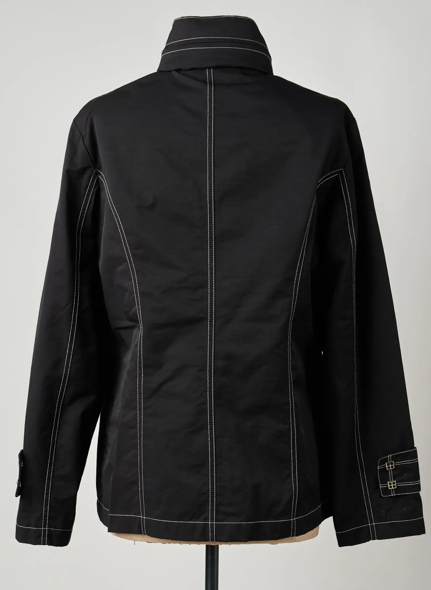 Coupe-vent Nuria Vilardaga Noir Sans Capuche