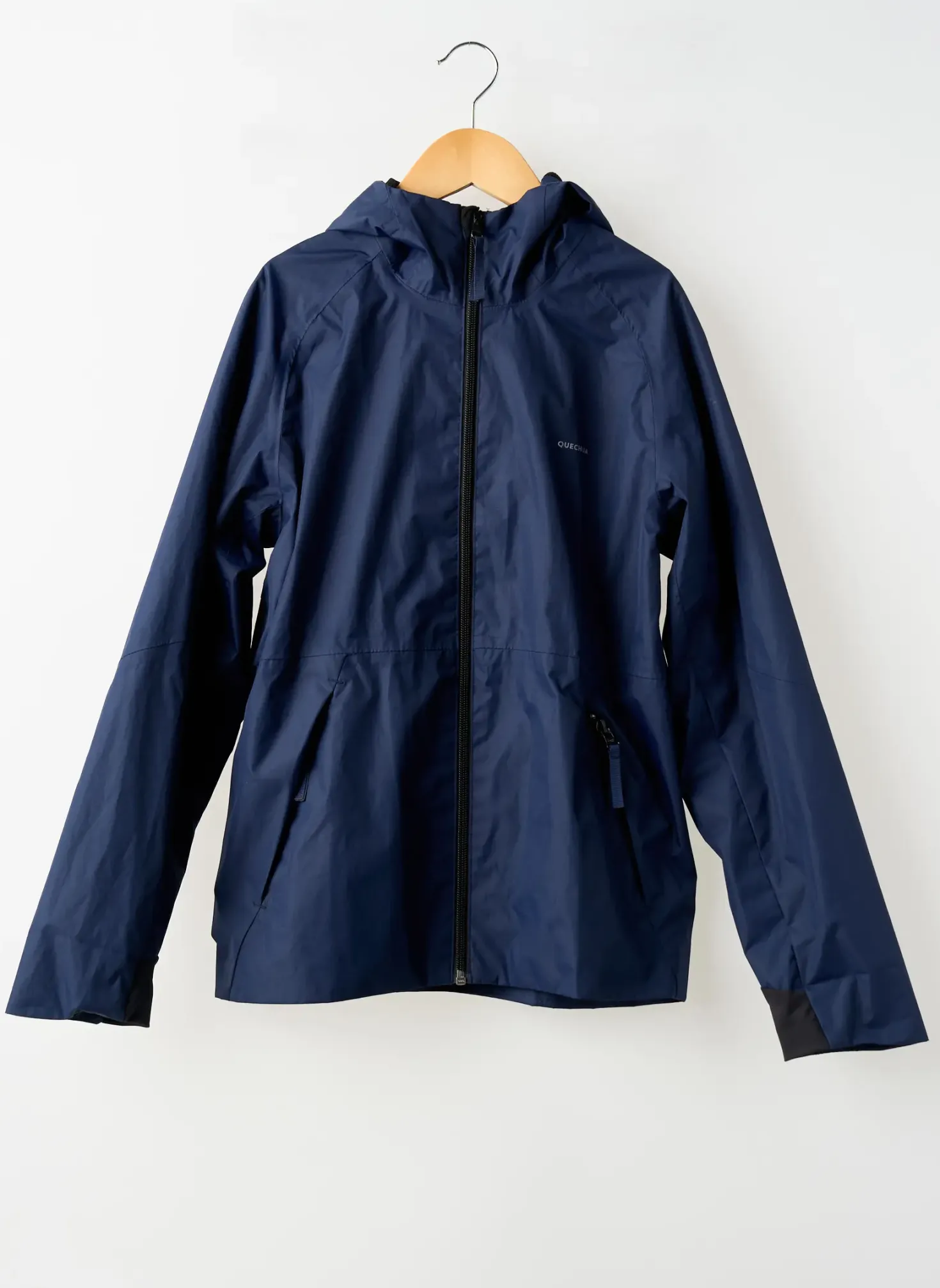 Coupe-vent Quechua Bleu A Capuche