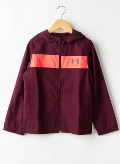 Coupe-vent Under Armour Rouge A Capuche