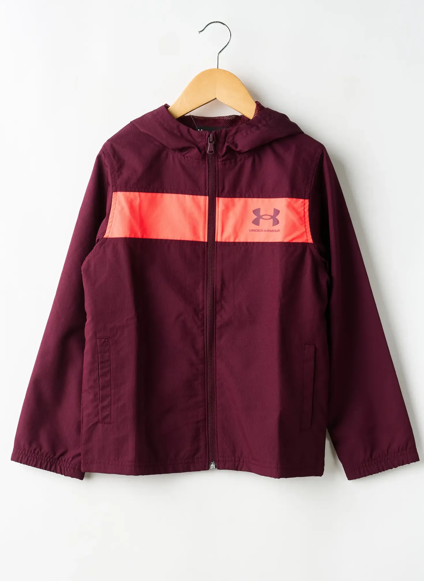 Coupe-vent Under Armour Rouge A Capuche
