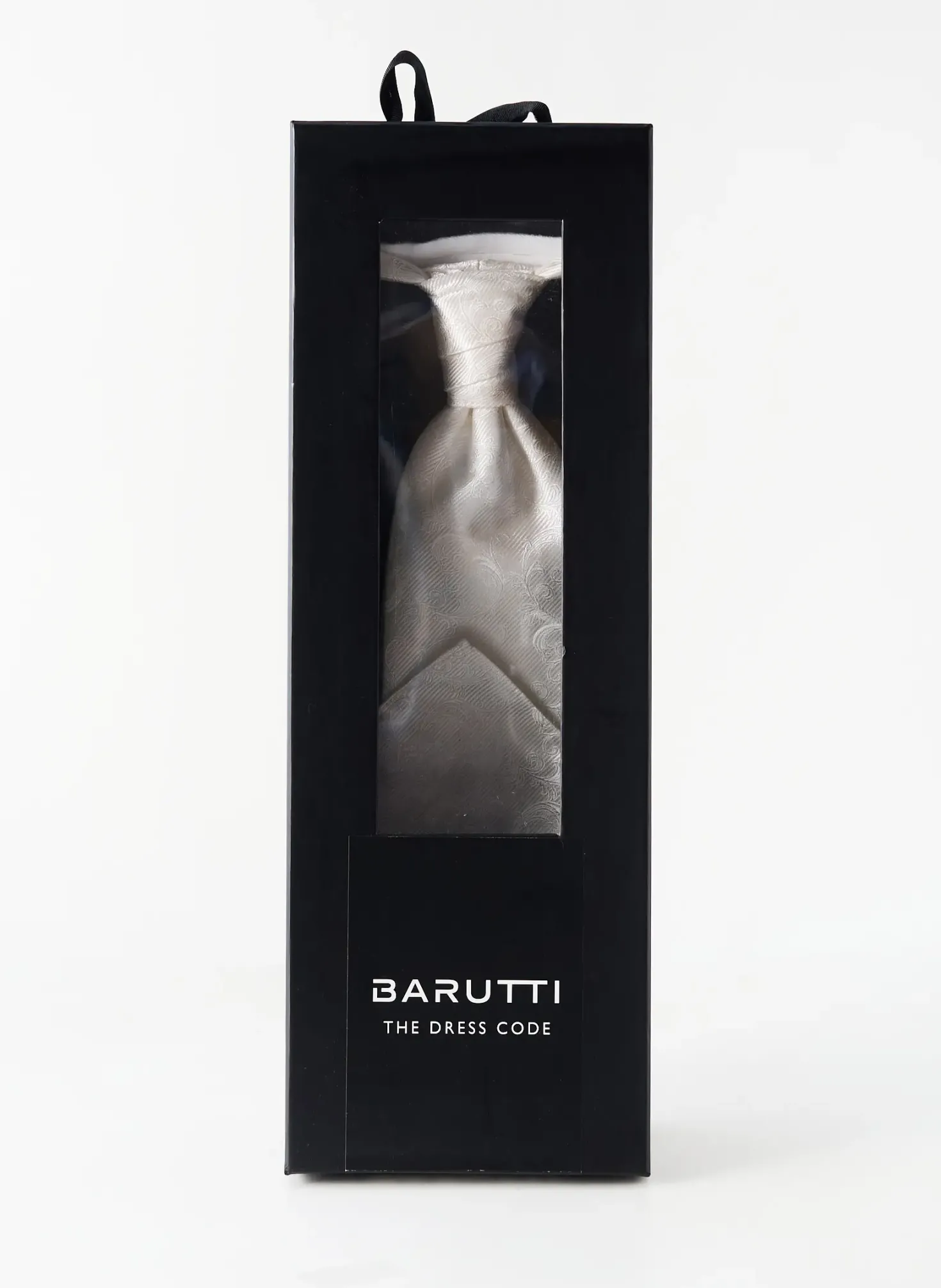 Cravate Barutti Blanc
