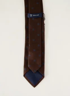Cravate Breuer Marron