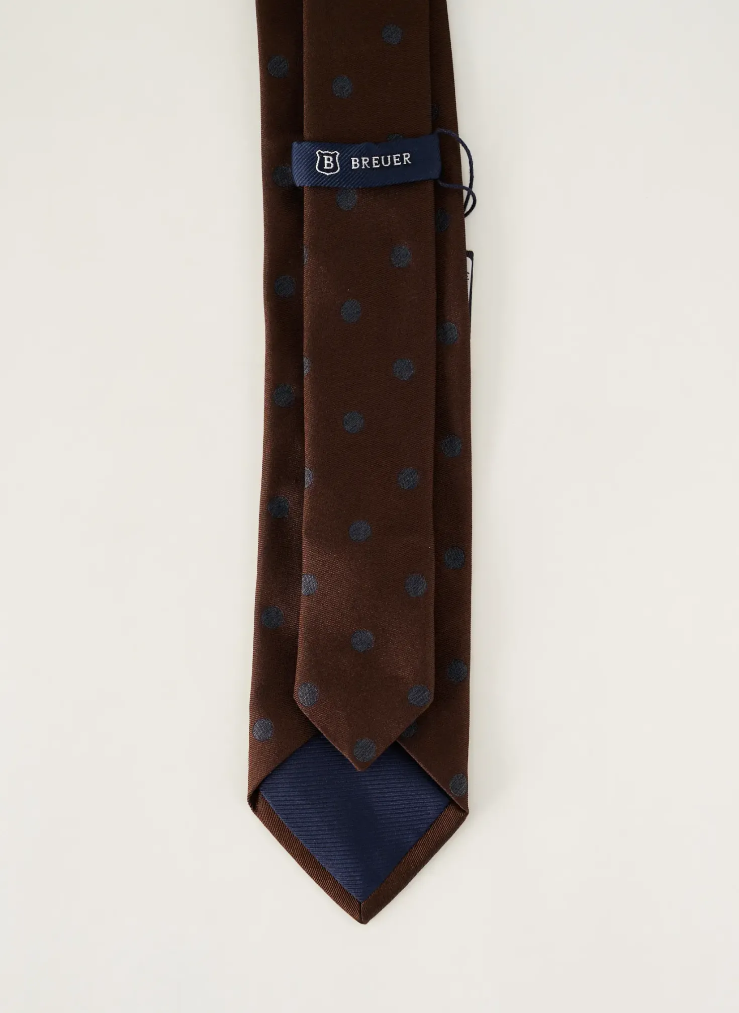 Cravate Breuer Marron