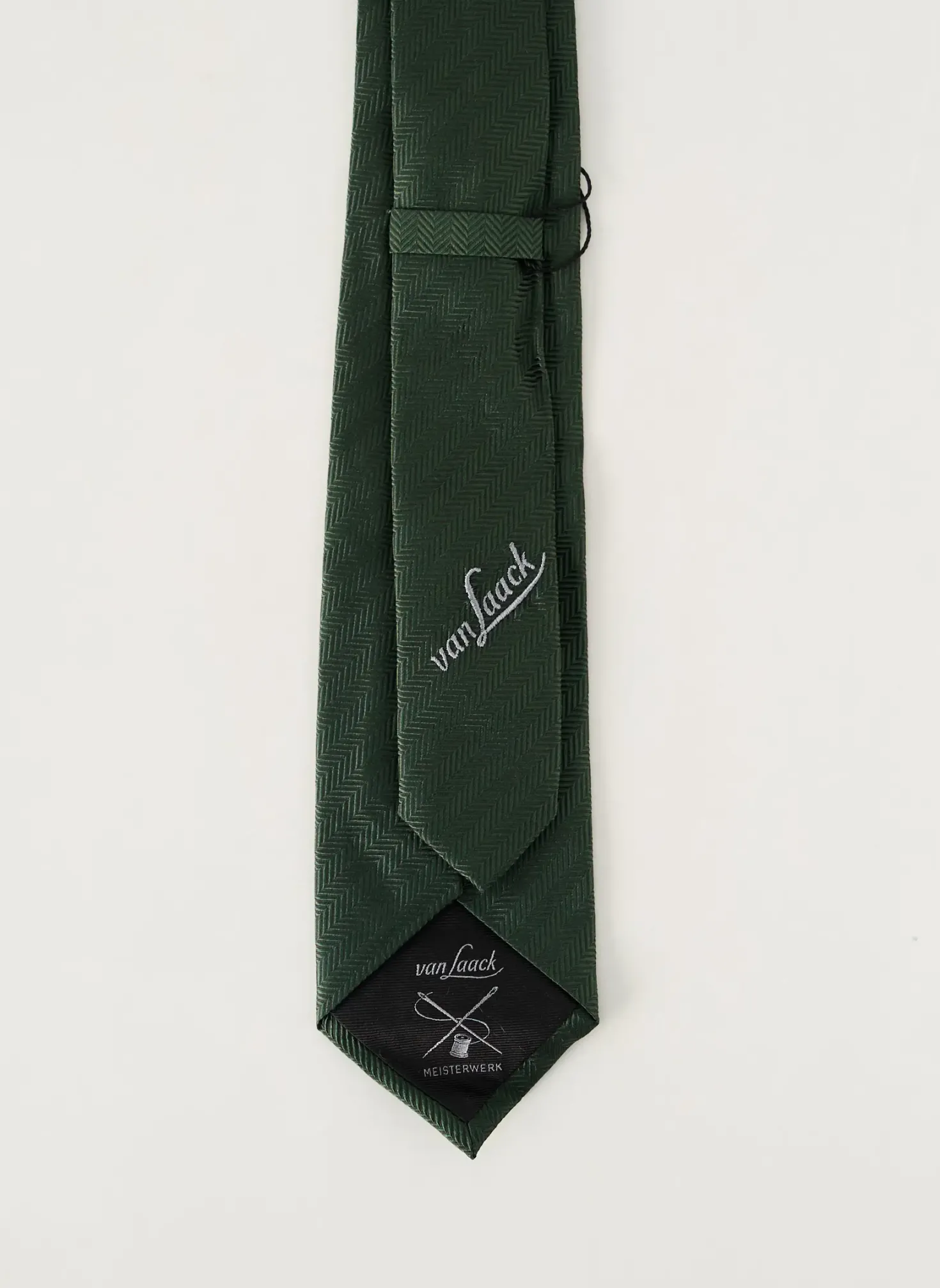 Cravate Van Laack Vert