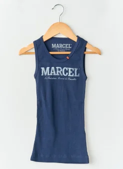 Débardeur Le Fabuleux Marcel De Bruxelles Bleu