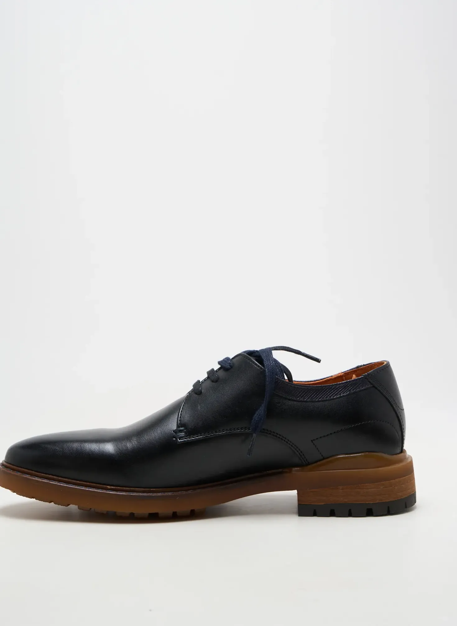 Derbies Ambitious Noir Talon Bas
