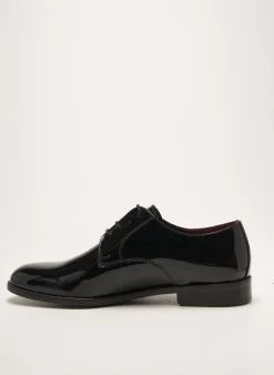 Derbies Antica Cuoieria Noir Talon Bas
