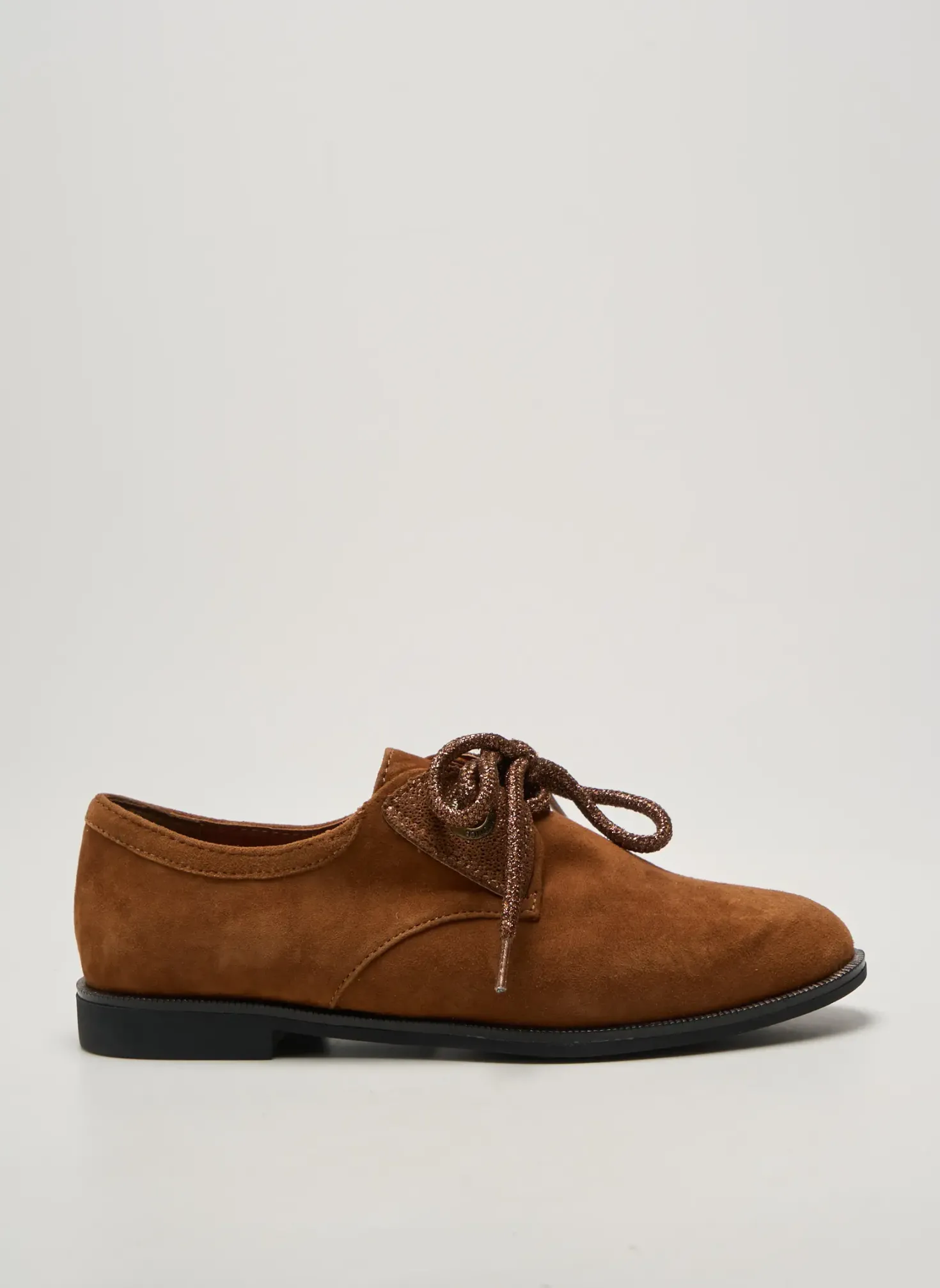 Derbies Armistice Marron Talon Plat Jusqu'à 3cm