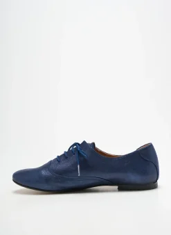 Derbies Bella Storia Bleu Talon Plat Jusqu'à 3cm