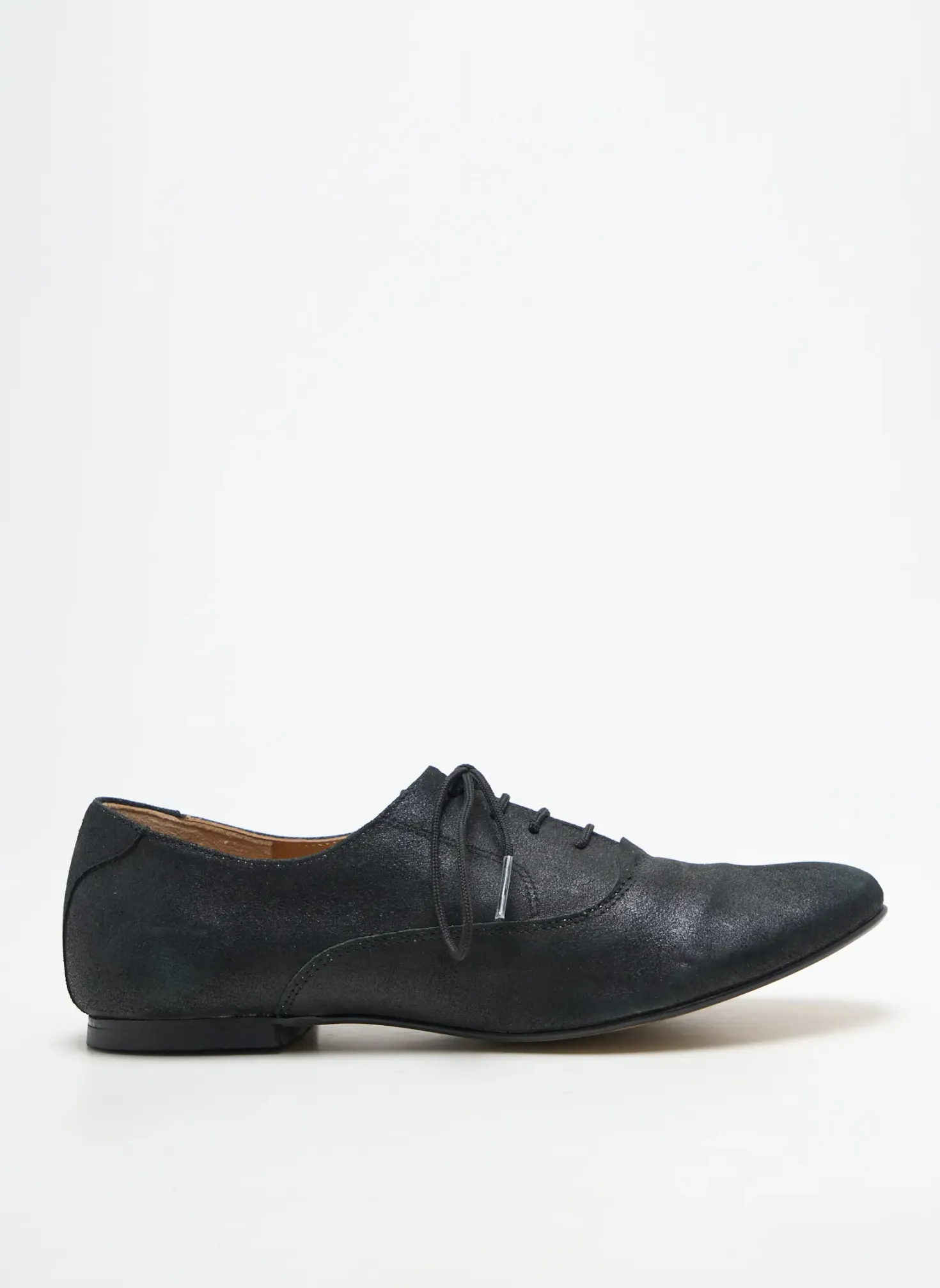 Derbies Bella Storia Noir Talon Plat Jusqu'à 3cm