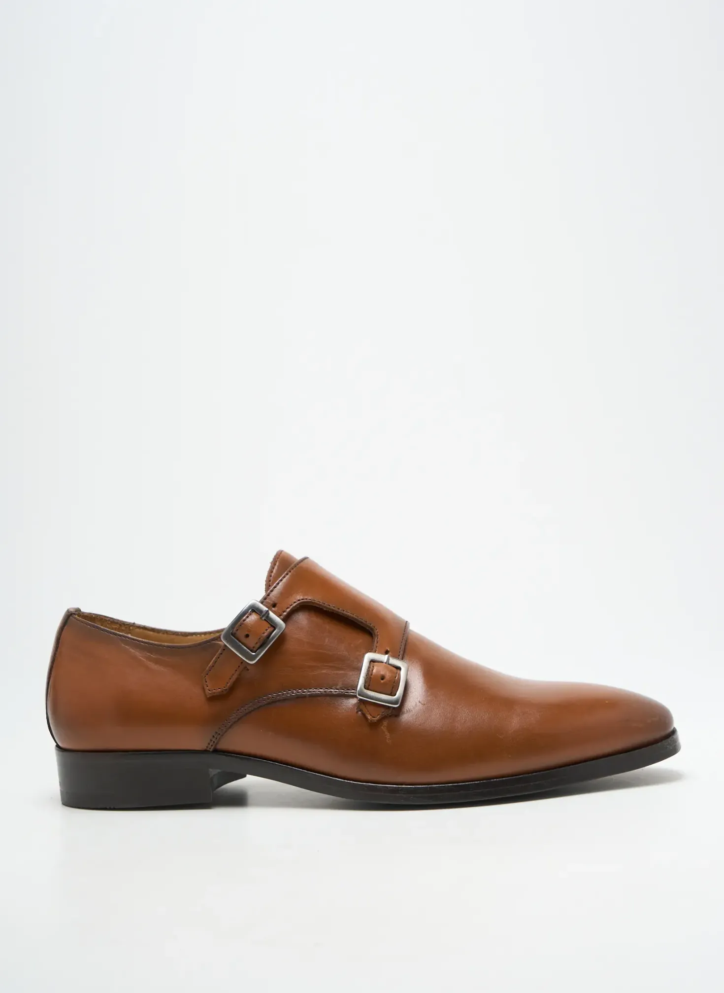 Derbies Brett & Sons Marron Talon Bas
