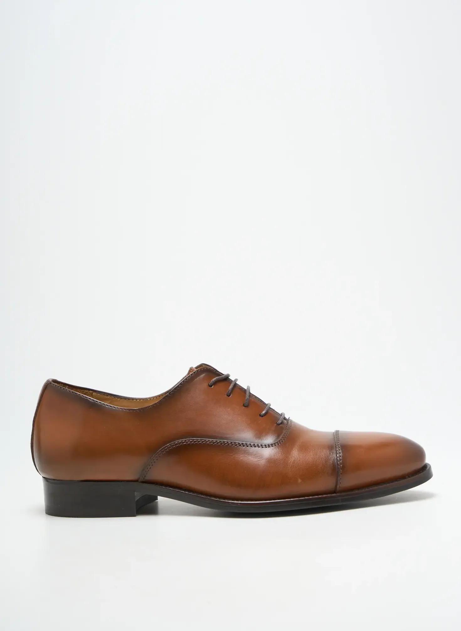 Derbies Brett & Sons Marron Talon Bas