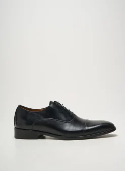 Derbies Broxton Noir Talon Bas
