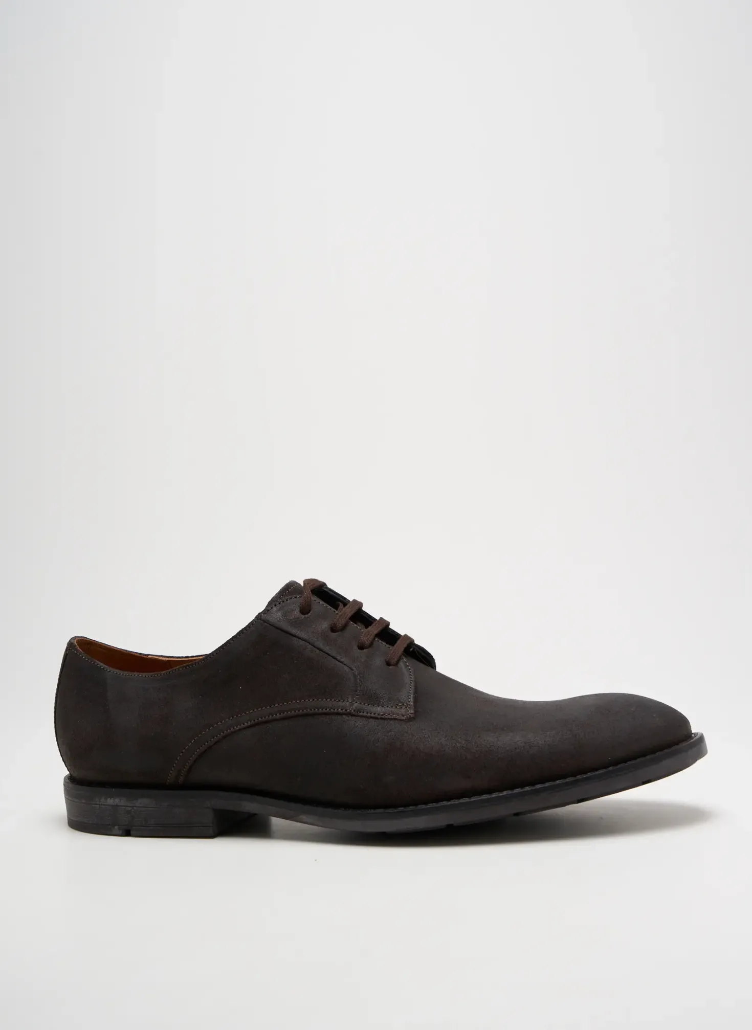 Derbies Clarks Marron Talon Bas