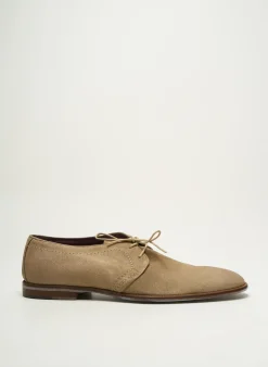 Derbies Dkr Beige Talon Bas