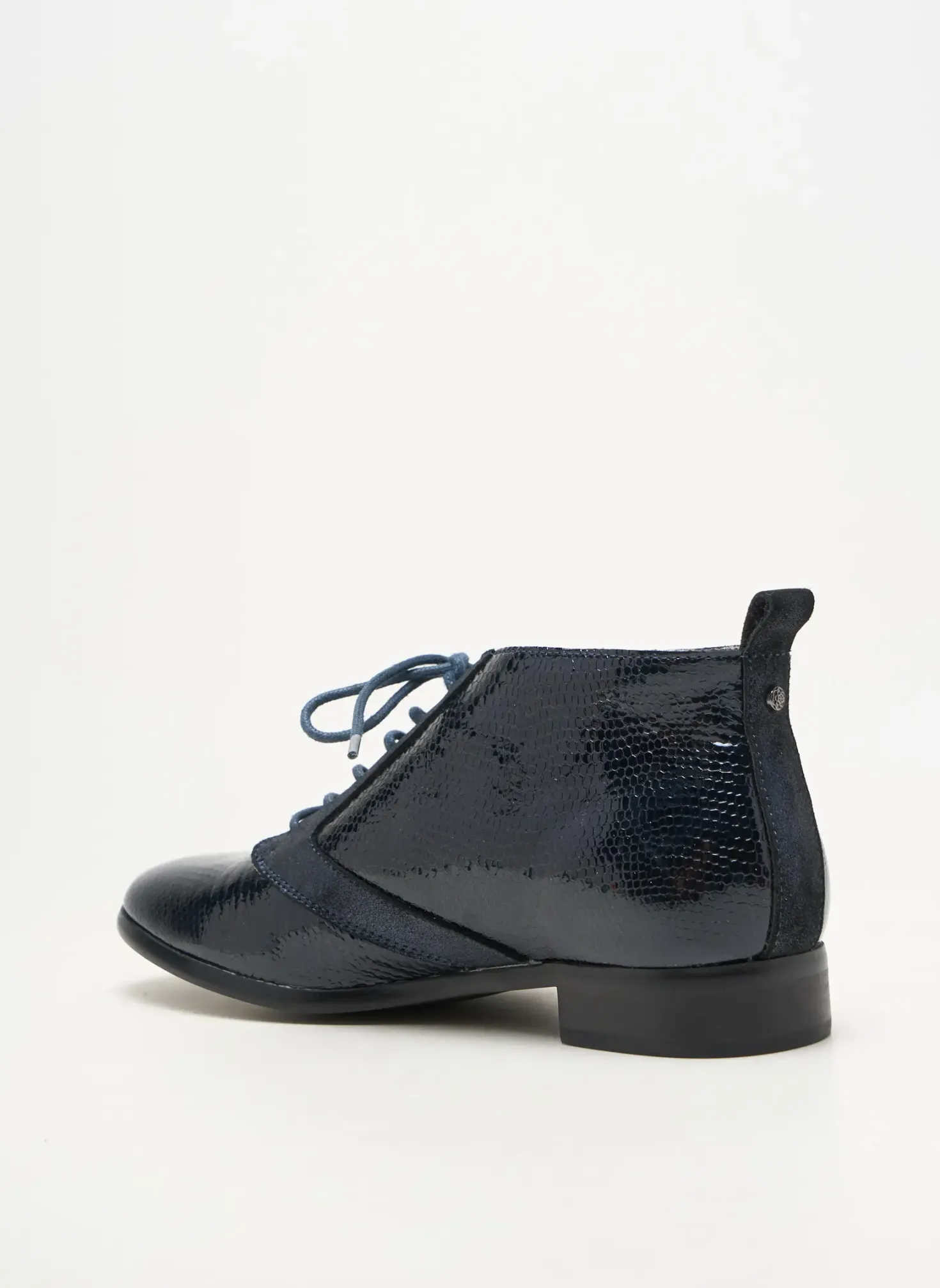 Derbies Emilie Karston Bleu Talon Plat Jusqu'à 3cm
