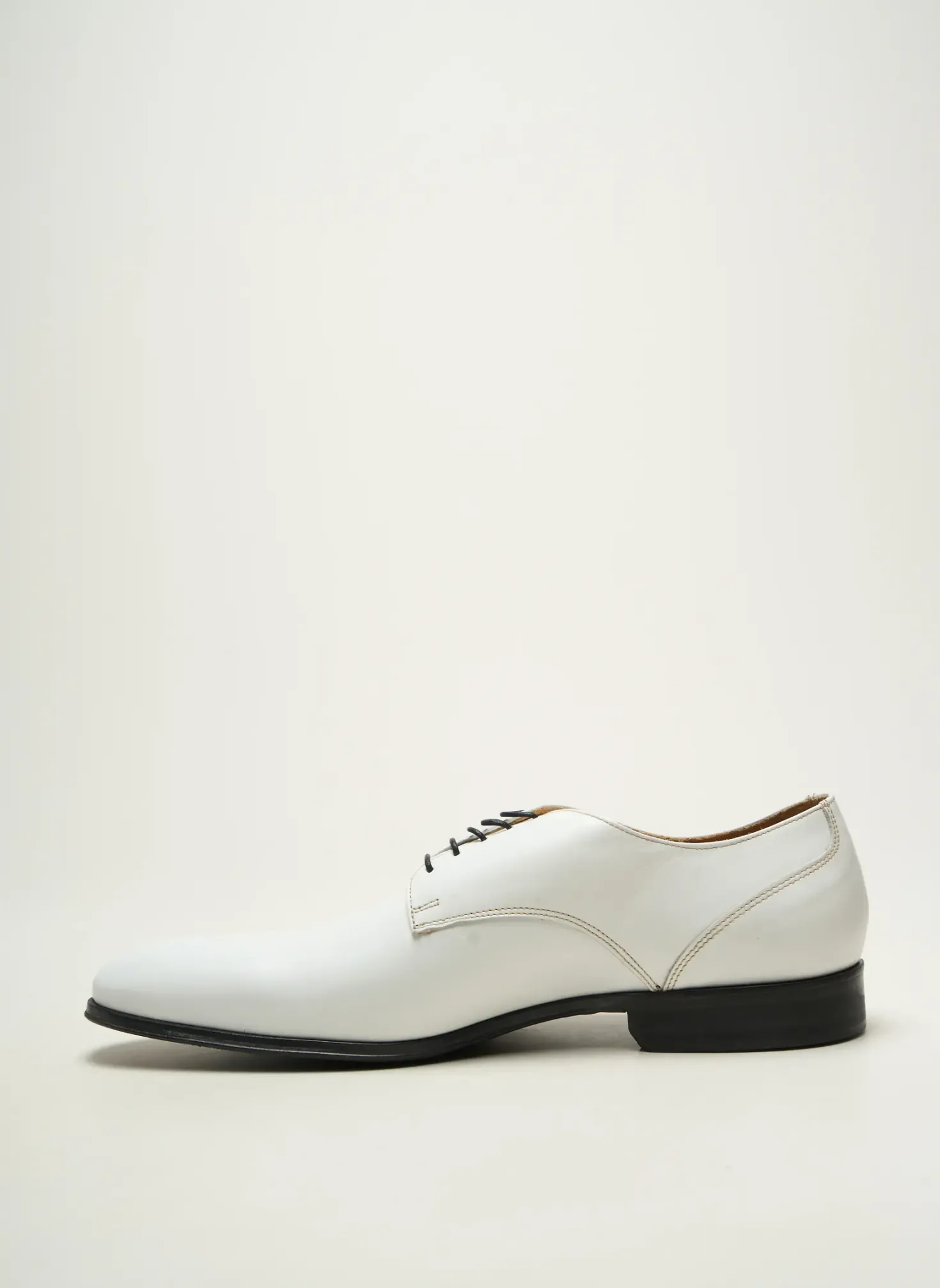 Derbies Flecs Blanc Talon Bas
