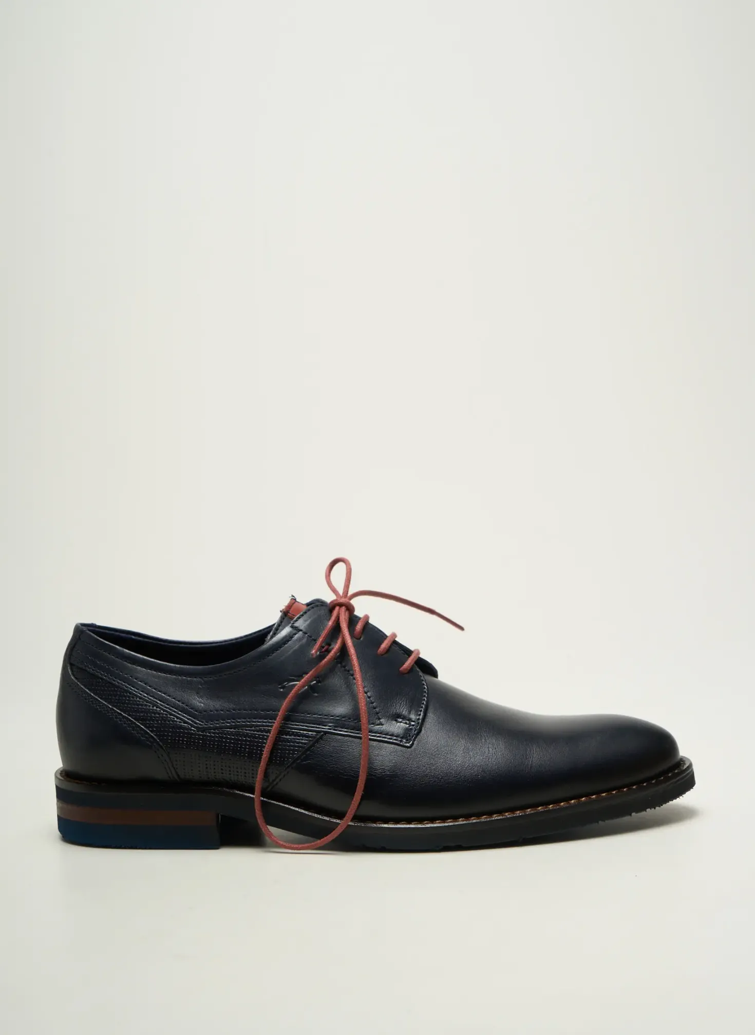 Derbies Fluchos Bleu Talon Bas