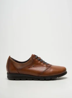 Derbies Fluchos Marron Talon Plat Jusqu'à 3cm