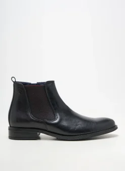 Derbies Fluchos Noir Talon Bas