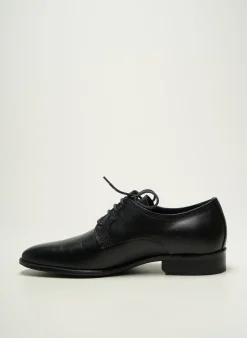 Derbies Fluchos Noir Talon Bas