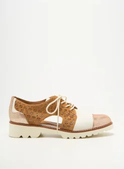 Derbies Fugitive By Francesco Rossi Marron Talon Plat Jusqu'à 3cm
