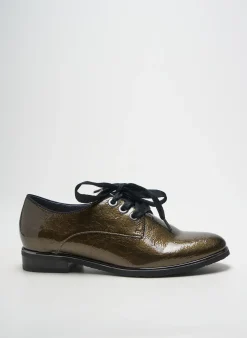 Derbies Fugitive By Francesco Rossi Marron Talon Plat Jusqu'à 3cm