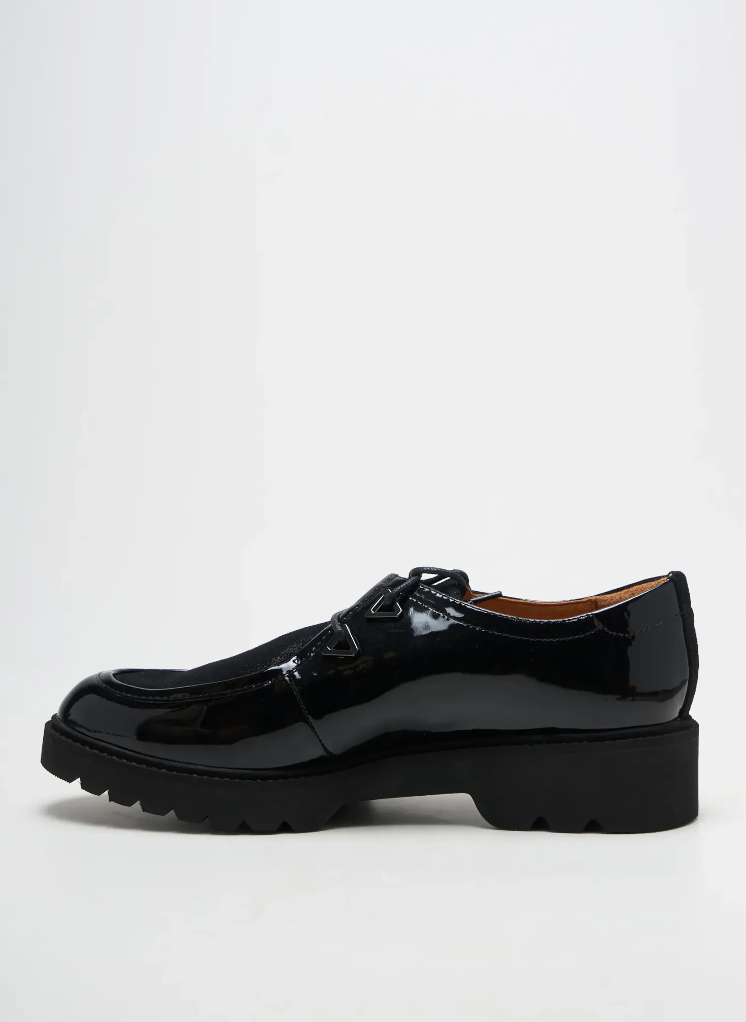 Derbies Fugitive By Francesco Rossi Noir Talon De 4 À 6cm