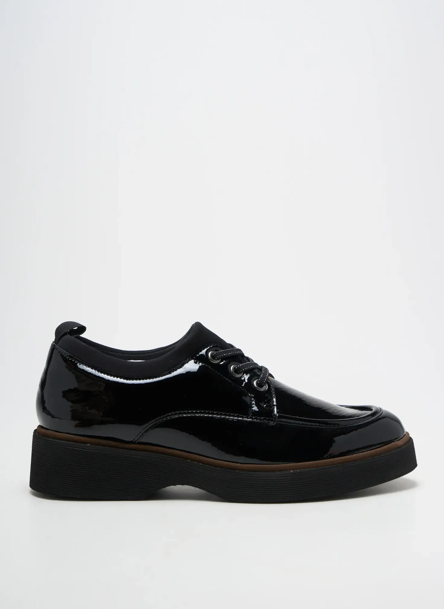 Derbies Fugitive By Francesco Rossi Noir Talon De 4 À 6cm