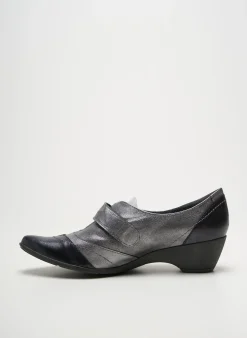 Derbies Geo-reino Argent Talon De 4 À 6cm