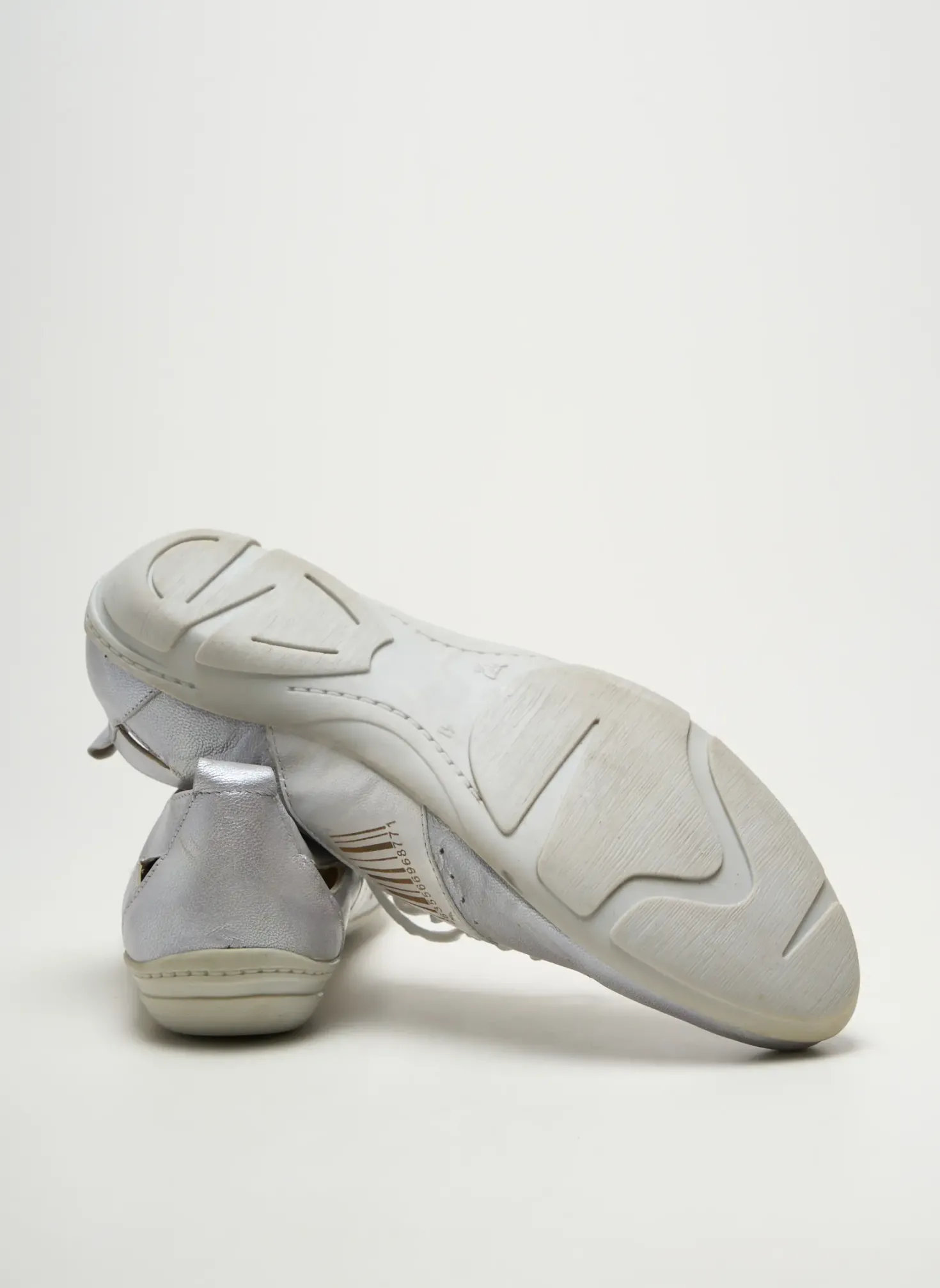 Derbies Geo-reino Argent Talon Plat Jusqu'à 3cm