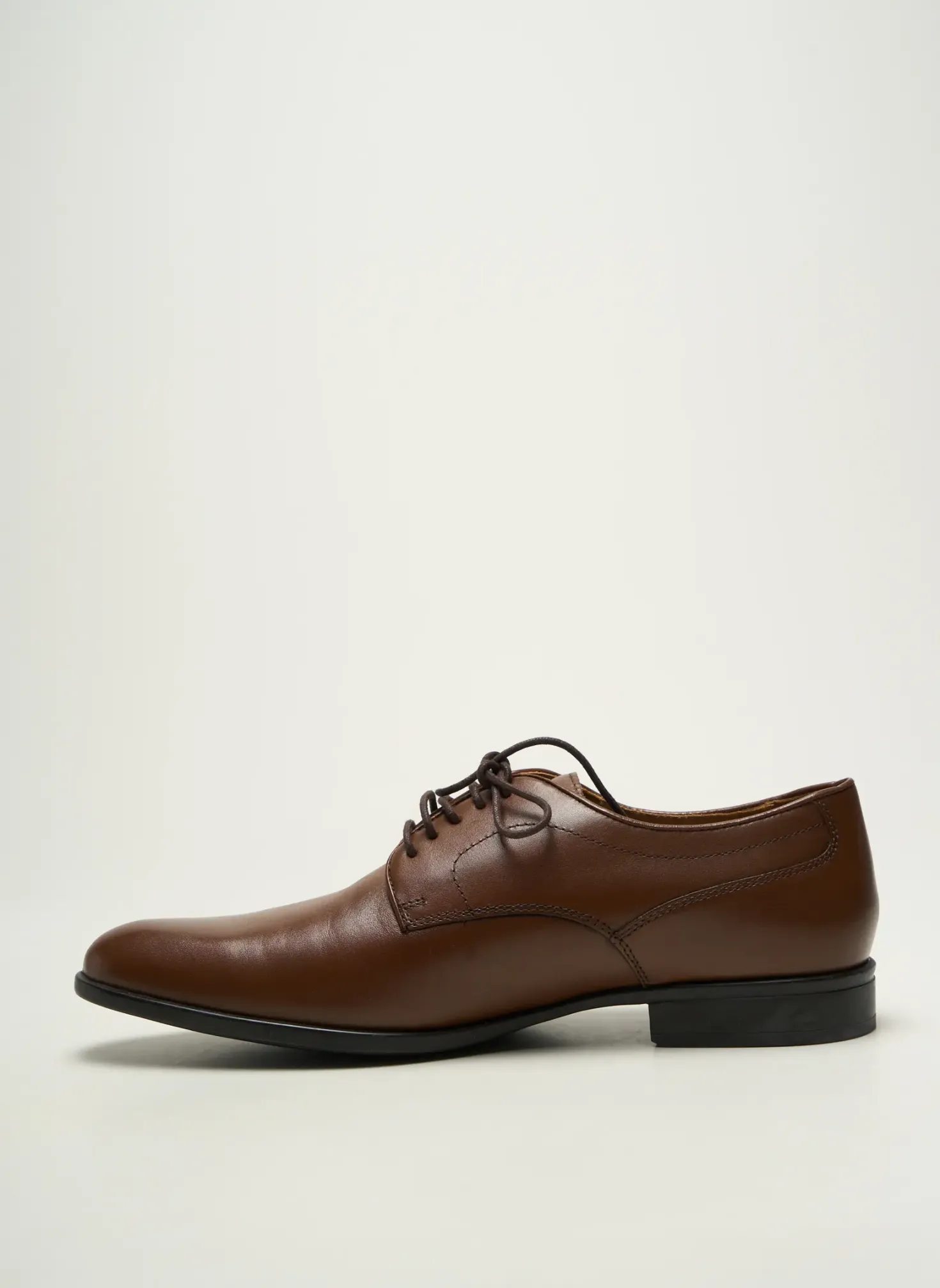 Derbies Geox Marron Talon Bas